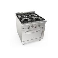 SARO Gasfornuis + Elektrische Oven 4 Pits LQ Model LQ / CUG4NE