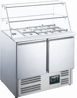 SARO Saladette met Glas Opbouw Model ES 900 G