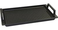 Eurolux Premium Grillplaat met Handvatten 41 X 24 X 2 5 cm Geribbeld - EU1003-3