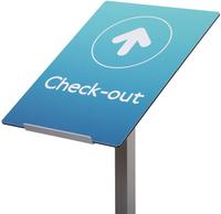 Syna Menustandaard Stick-On Print 50 X 70 cm Liggend - FB50X70GV-BW3L