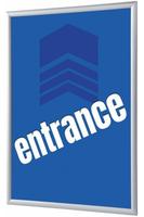 Syna Kliklijst A4 Complete Set Ingang Blauw Engels - KRA4G25LPPI464