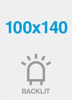 Syna Premium Backlit Film 285g/m² Satijnen Oppervlak 100 X 140 cm - LBP100X140S200