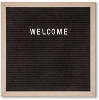 Syna Letterbord Zwart 30 X 30 cm - LEB30X30