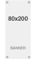 Syna Standaard Multi Layer Materiaal Banner Grommet 220g/m2 80 X 200 cm - LGNC80X200M220