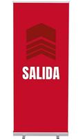 Syna Roll-Banner Budget 85 Complete Set Uitgang Rood Spaans - RBB085LSFI385