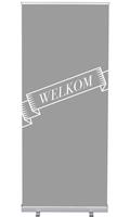Syna Roll-Banner Budget 85 Complete Set Welkom Grijs Nederlands - RBB085LSFI391