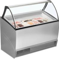 SCHEPIJSVITRINE BERMUDA 10 BAKKEN + RESERVE voor 8 BAKKEN 1340 X 800 X 1343 - BERMUDA RV10