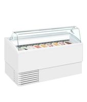 ISA SCHEPIJSVITRINE ISETTA 7 BAKKEN + RESERVE voor 7 BAKKEN 1659 X 800 X 1176 - ISETTA 9LX