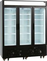 TEFCOLD 3-Deurs Displayvriezer met Kap - UFSC1600GCP