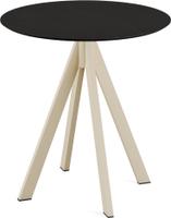 Essentials Infinity Terrastafel Zand Frame + Zwart HPL 70 cm - 120031070