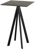 Infinity Statafel Zwart Frame + Midnight Marble HPL 70x70 cm - Essentials 120041677