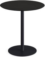 Essentials Urban Terrastafel Zwart Frame + Zwart HPL 70 cm - 130011070