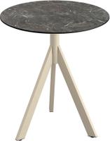 Essentials Infinity Tripod Terrastafel Zand Frame + Galaxy Marble HPL 70 cm - 140031570