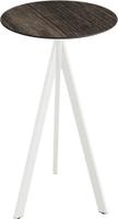 Essentials Infinity Tripod Statafel Wit Frame + Riverwashed Wood HPL 70 cm - 140051470