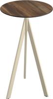 Essentials Infinity Tripod Statafel Zand Frame + Tropical Wood HPL 70 cm - 140061270