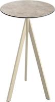 Essentials Infinity Tripod Statafel Zand Frame + Moonstone HPL 70 cm - 140061370