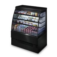 Refrigerated Self-Service Counter With 3 Shelves, Ventilated, +3°/+5°C, L=1205 Mm - RAL9005 - BGB0464