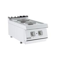 Electric Hob, Tabletop Model, 2 Round Plates - Virtus MS74PCET