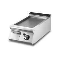 Mastro Bakplaat - Gas - Tafelmodel - Geribbelde Verchroomde Plaat - V7040FTRGVCRT