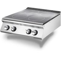 Mastro Electrische Vaste Top, Tafelmodel, 4 Kookdelen | VS7080TPET