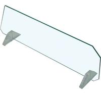 Glass Mobile Divider H=245 mm, Mastro Z/TRDIVMBBA
