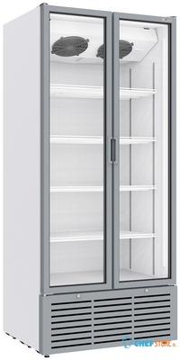 Diverso By Diamond Vitrinekast Positieve Geventileerd, 804 Liter, 2 Schuifdeuren, WIT - WR-80SB-SW 1