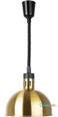 Buffalo brede uitschuifbare hittelamp goudkleur | DY462