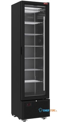 Diamond Negatieve Gekoelde Vitrine 221 Liter - 7 Vaste Niveaus - ZWART - SSN33-SB 1