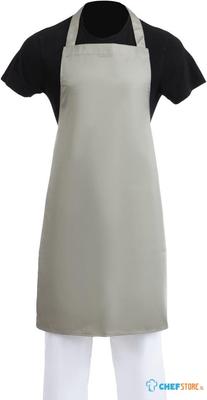 Whites halterschort polyester-katoen olijfgroen | B427