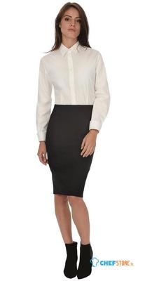 B&C Heritage LSL Dames Blouse - Gastronoble O3202-XS