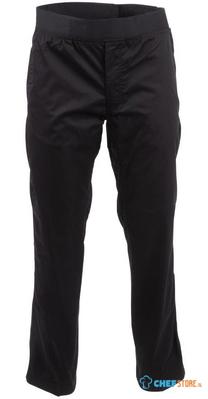 Chef Works lichtgewicht heren koksbroek zwart L | BB301-L