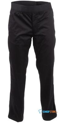 Chef Works lichtgewicht heren koksbroek zwart M | BB301-M