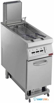 Diamond Elektrische friteuse 1 kuip in "Y"vorm 23 liter, op meubel, "DIGIT" | E22/F23CEHA4-S 1