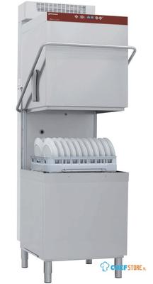 Diamond Kapvaatwasser & pottenwasser, mand 600x500 mm + waterverzachter in continu + damp condensor-recuperator "Full Hygiene" | DCR49/6-AC-RC 1