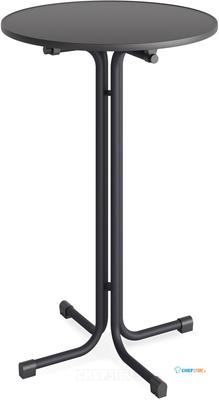 Statafel berlin Antraciet punti Ø 70 cm - p15370 - veba P15370 1