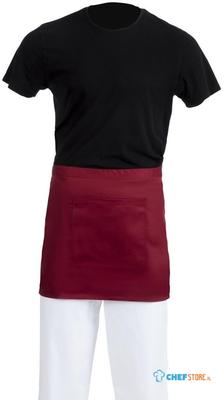 Whites Korte Sloof Bordeaux, Whites Chefs Clothing BB177