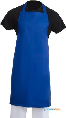 Whites halterschort kobaltblauw | A542 1