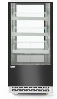 Koelvitrine | 300L-144cm(h) | 3 schuine schappen | Wielen | Arktic 233306 1