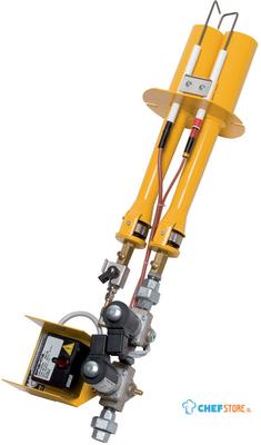 Diamond Gasbrander voor oven met vuurvast gewelf | BVR-29/N 1