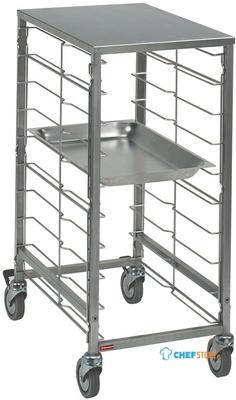 Diamond Silowagen voor 7xGN 1/1, tussenruimte 75 mm, met top in R.V.S. | CG17/B 1