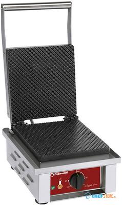 Diamond Elektrisch wafelijzer voor gewafelde bladen voor ijshoomtjes | GFC-1N 1