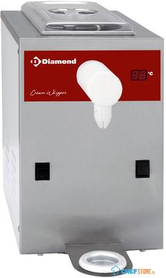Diamond Slagroomtoestel in R.V.S., kuip 5 L (150 L/u) | MCV/5 1