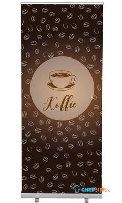 Syna Roll-Banner Budget 85 Complete Set Koffie Nederlands - RBB085LSFI307