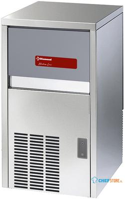 Volle Ijsblokjesmachine 29Kg+Reserve Lucht | Diamond | ICE30A-R2