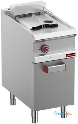 Elektrische Friteuse 1 Kuip 13 Liter Op Gesloten Kast - Diamond E7/F13A4-N 1