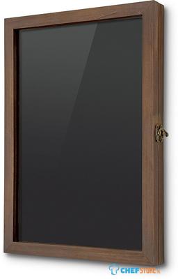 Syna Houten Menuvitrine A3 - SCWA3