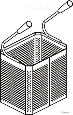 BASE 900 MANDEN PASTAKOKER - Combisteel 7178.9090 1