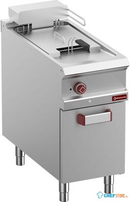Elektrische Friteuse Met 1 Kuip Van 18 Liter Op Gesloten Kast - Diamond E9/F18A4-N 1
