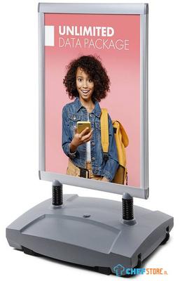 Windtalker® Excel Plastic Voet 70 X 100 cm - WTE70X100