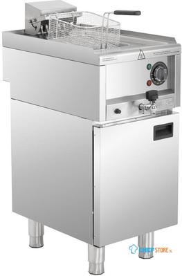 Buffalo 600 Serie Vrijstaande Enkele Tank Elektrische Friteuse 8ltr - SA781